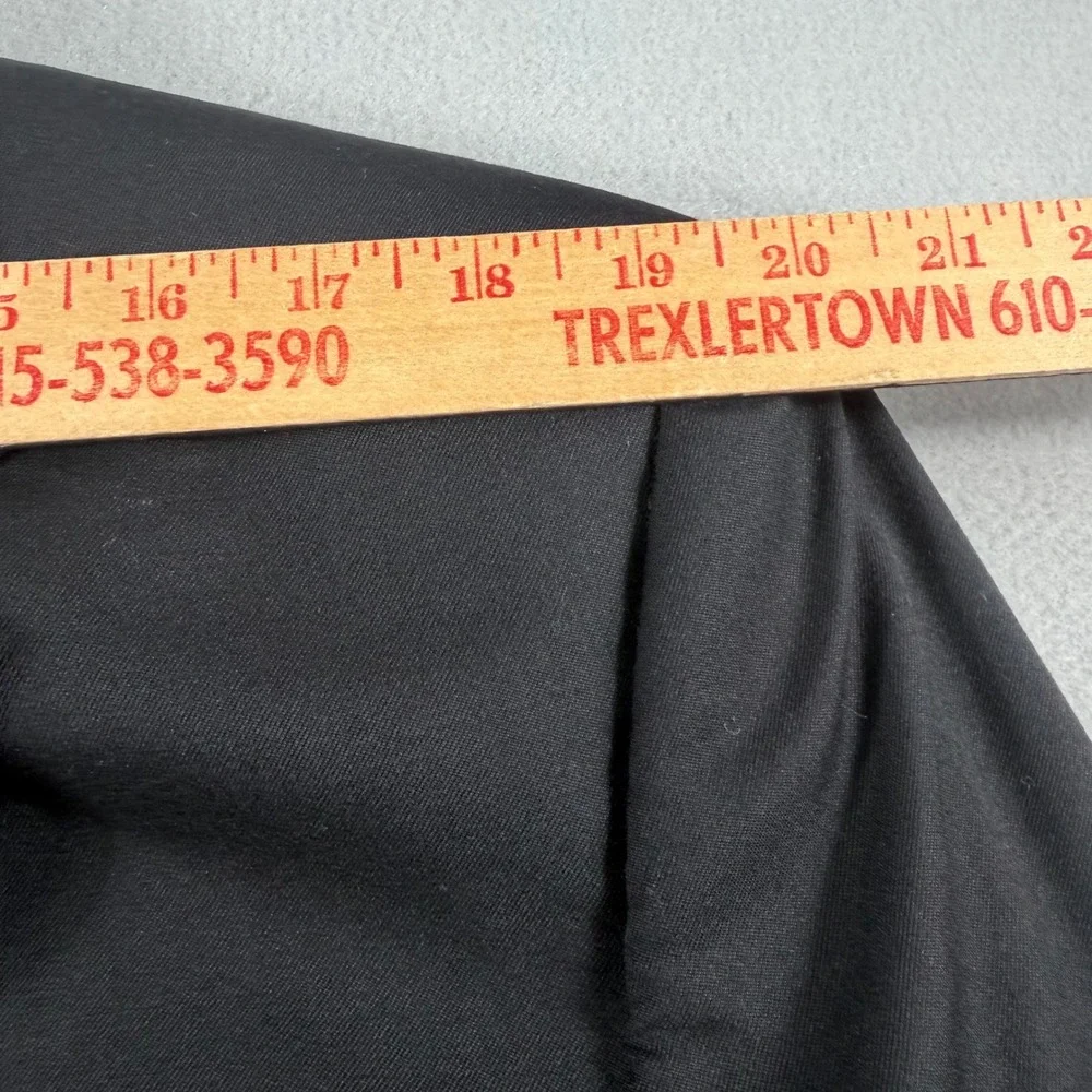 Jos. A. Bank Traveler Suit Mens 44 Short 42 Waist Black 100% Wool 2-Button